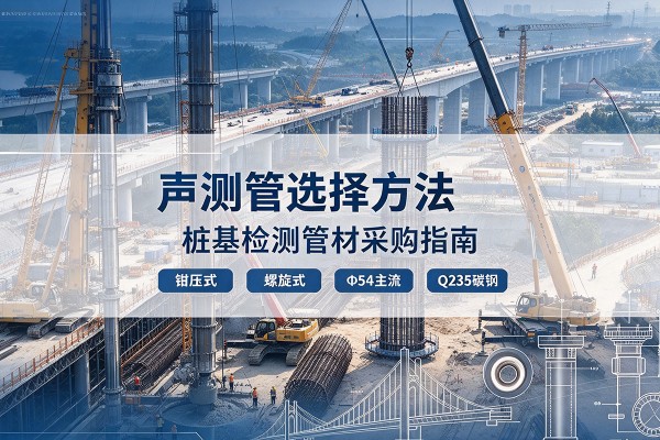 利川声测管选型标准